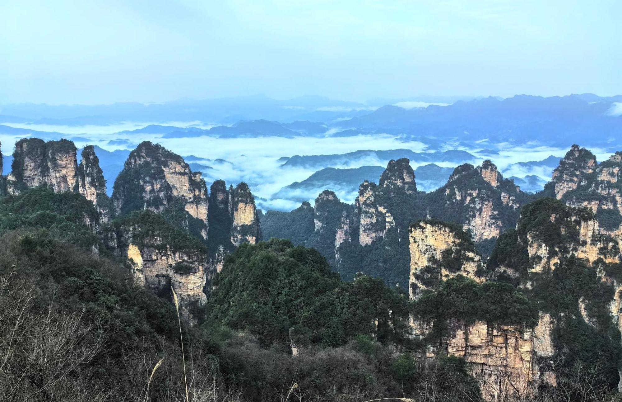 Zhangjiajie National Forest Park Camping Esterno foto