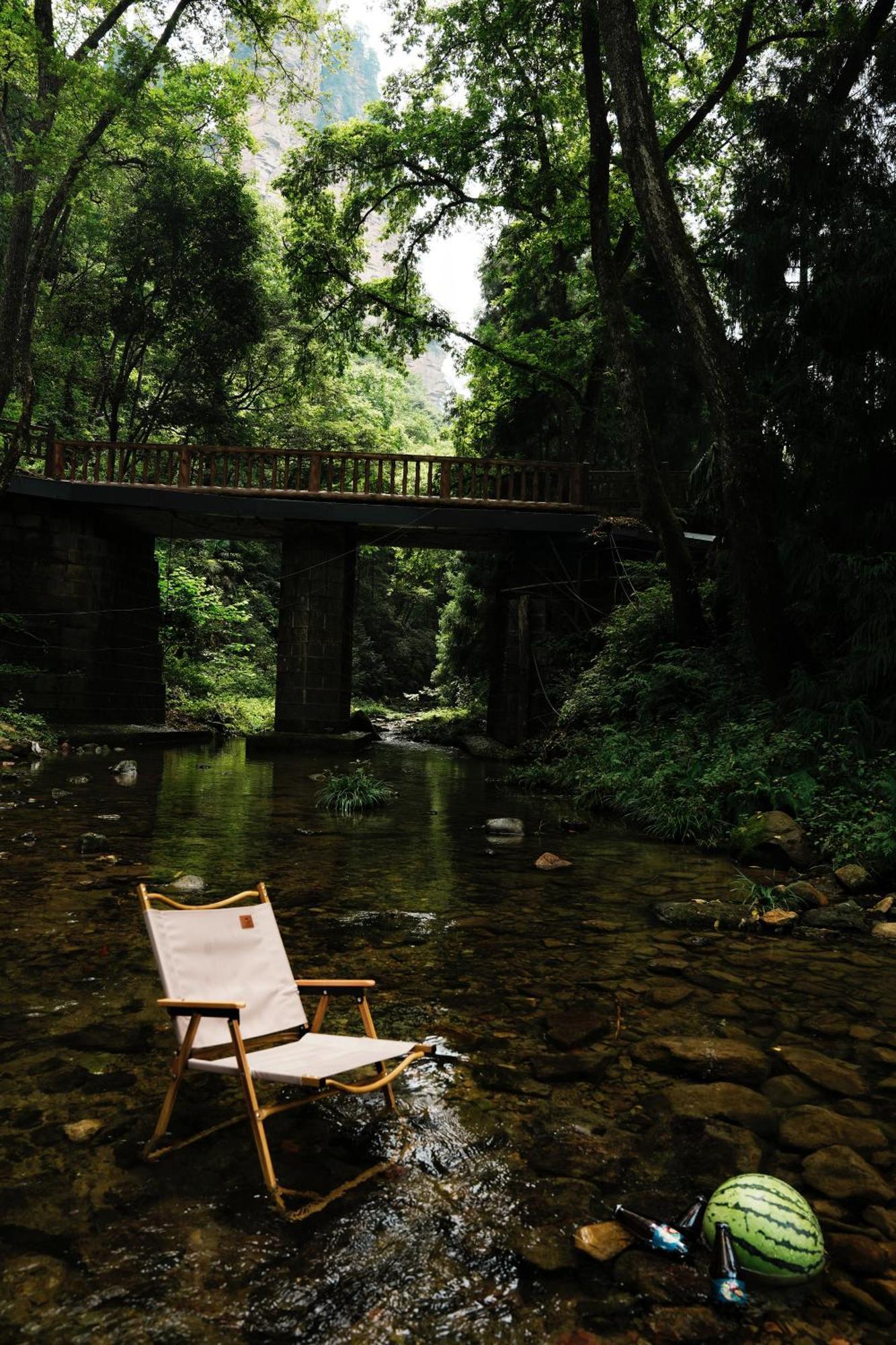 Zhangjiajie National Forest Park Camping Esterno foto