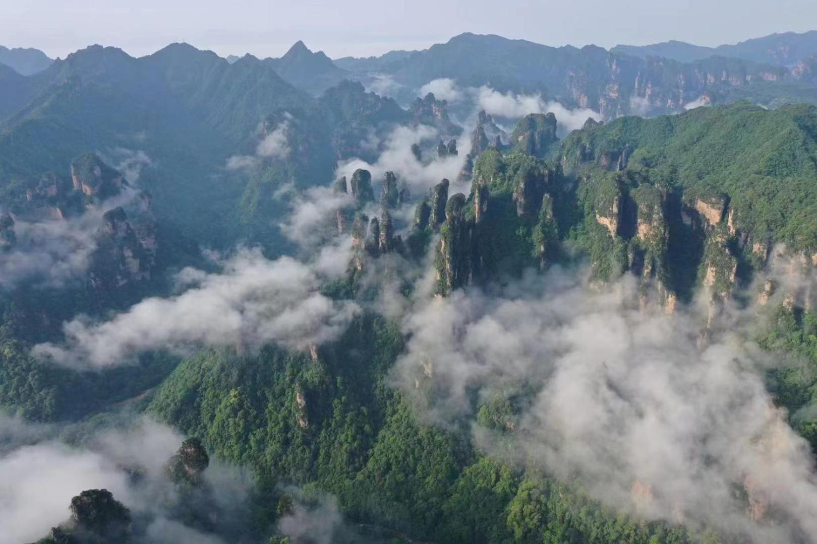 Zhangjiajie National Forest Park Camping Esterno foto
